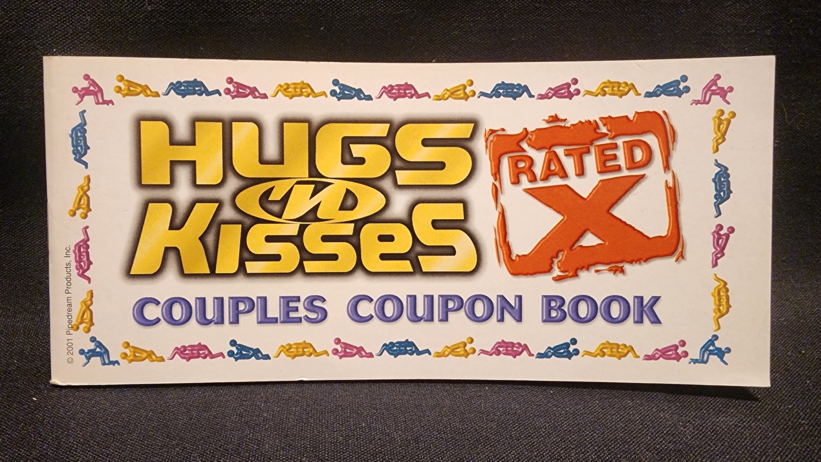 HUGS 'N KISSES X-RATED Couples Coupon Book - 27 Coupons,  for Romance, Valentine