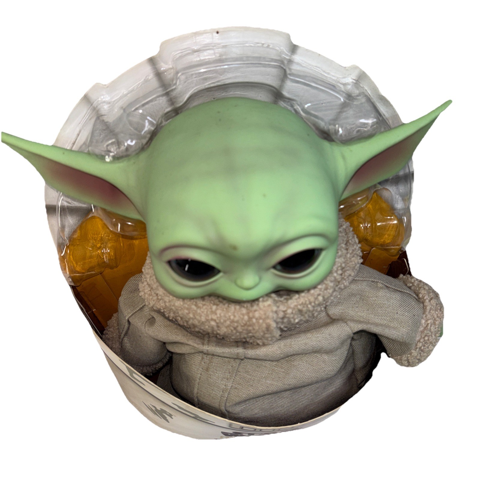 Star Wars Mandalorian Baby Yoda Grogu The Child 11" Plush Doll Mattel Disney NIB