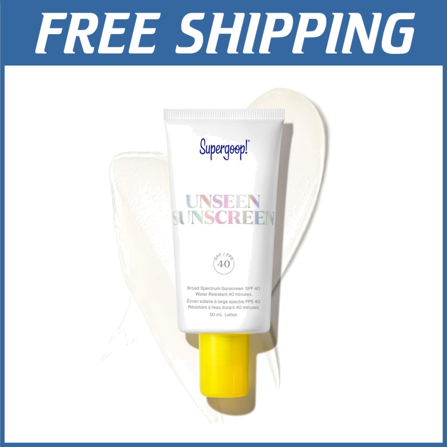 Weightless Clear Face Sunscreen - Broad Spectrum SPF 40