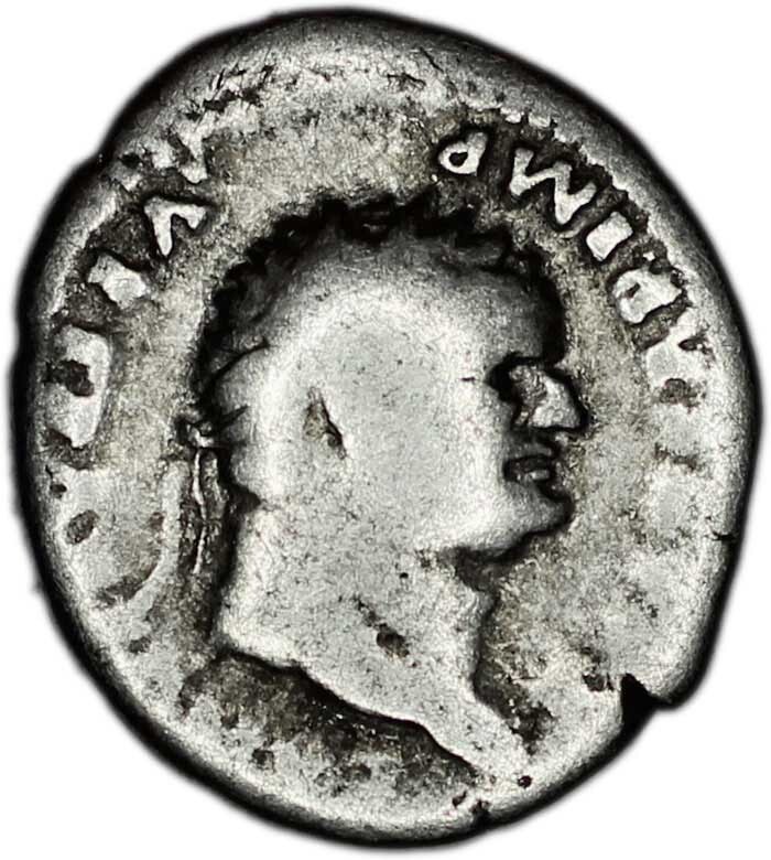 ROMAN EMPIRE coin Denarius, emperor Vespasian 69 - 79 AD, RIC#937