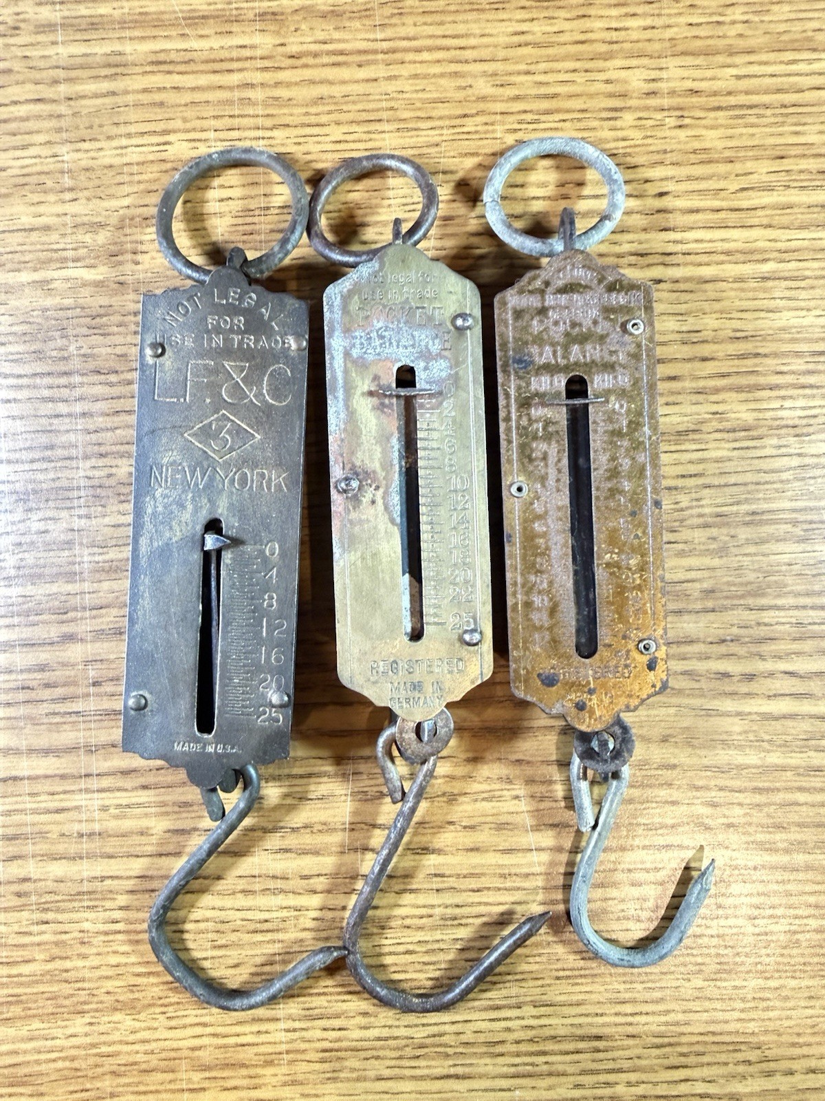 Antique Lot Spring Balance Scales
