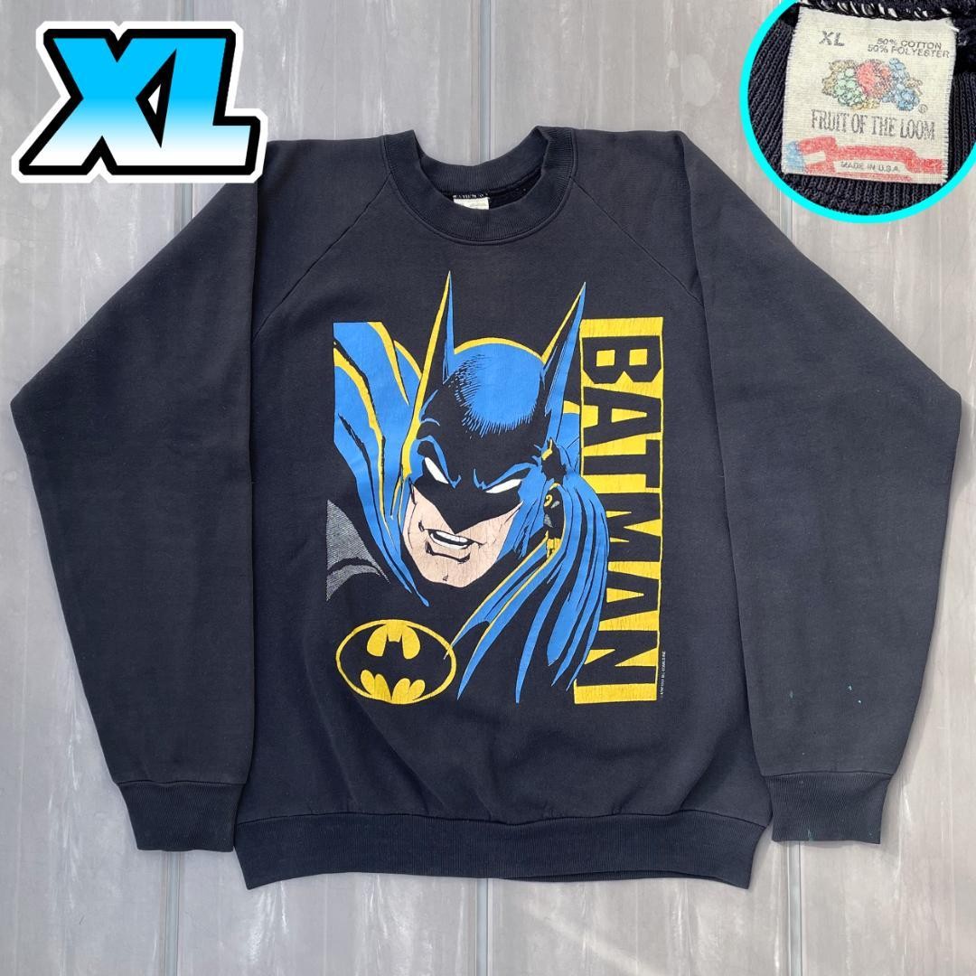 [Made in USA in 1988] Batman Sweat BATMAN Fade Vintage