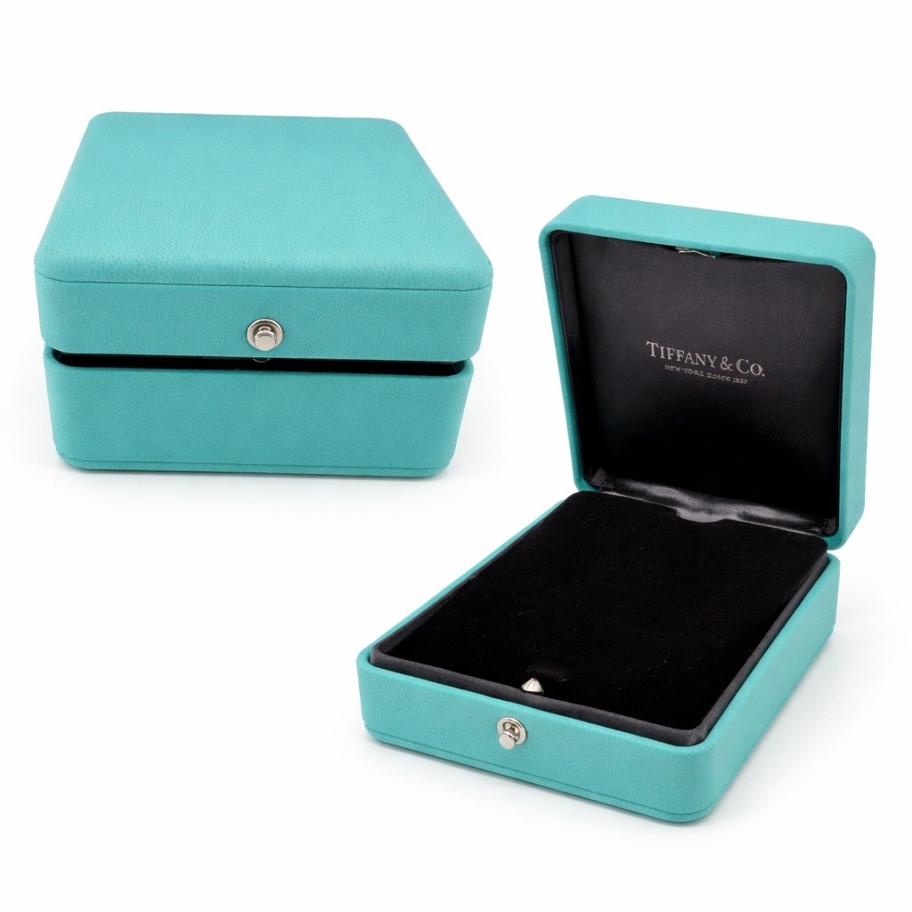 Authentic Tiffany Blue Velvet Box for Parts or Repair - Perfect Inside - DIY