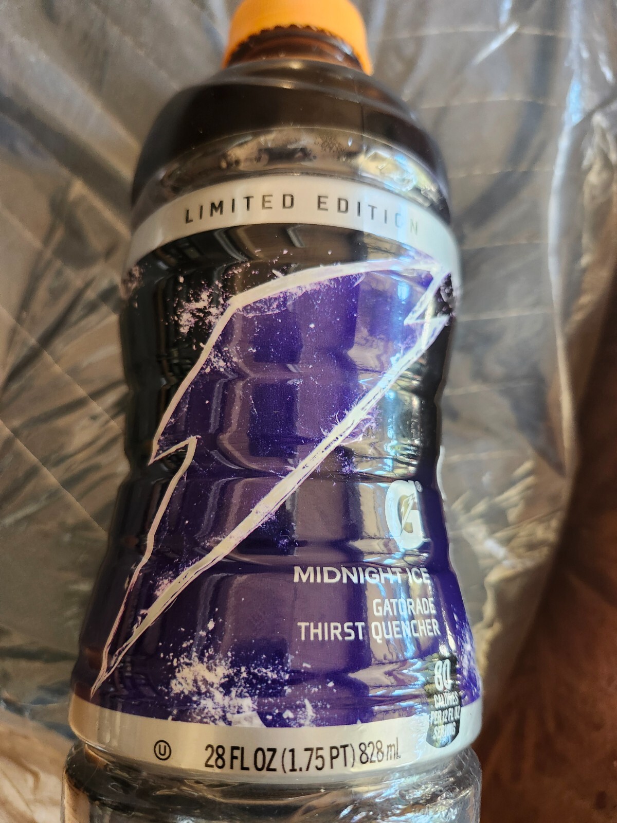 Gatorade Limited Edition Midnight Ice 28 0z 