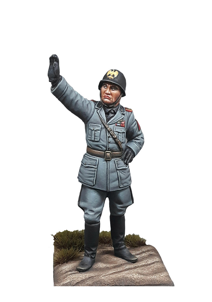 OlimpYa Models 54mm metal kit "Italian dictator B.M. MVSN, Rome 1938!! New!