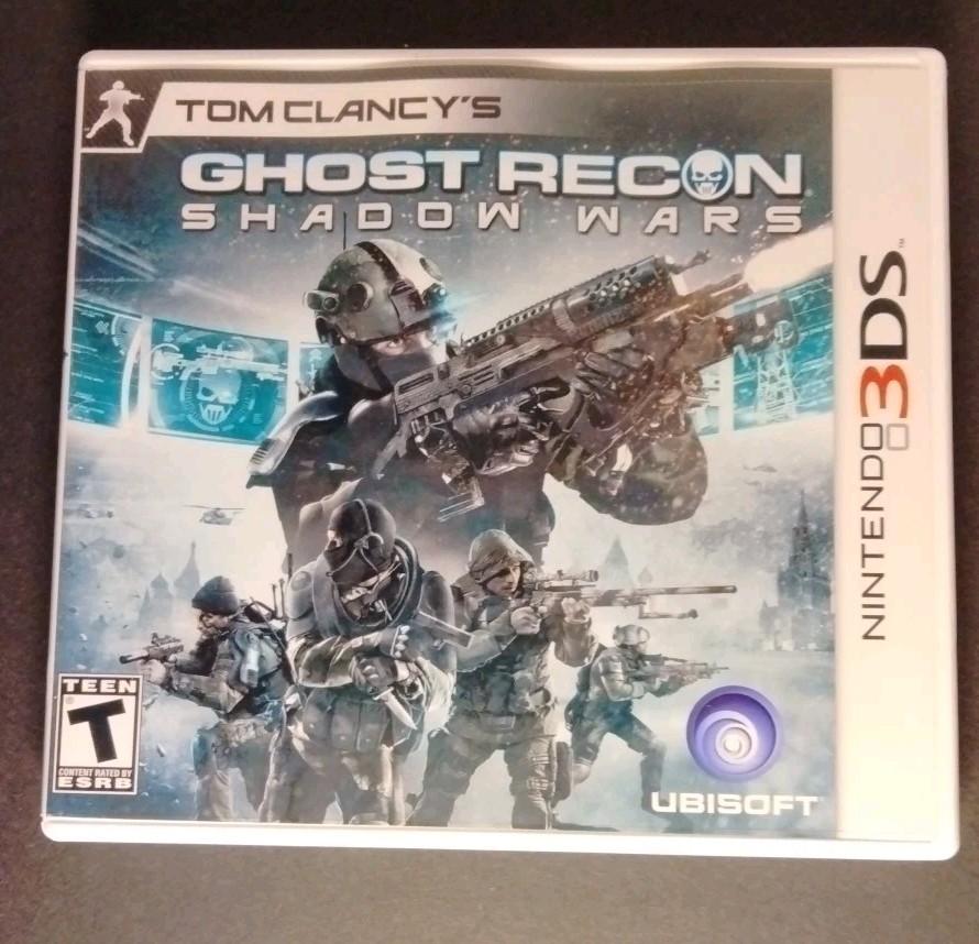 Ghost Recon Shadow Wars Nintendo 3ds Authentic Original Case Box Artwork ONLY