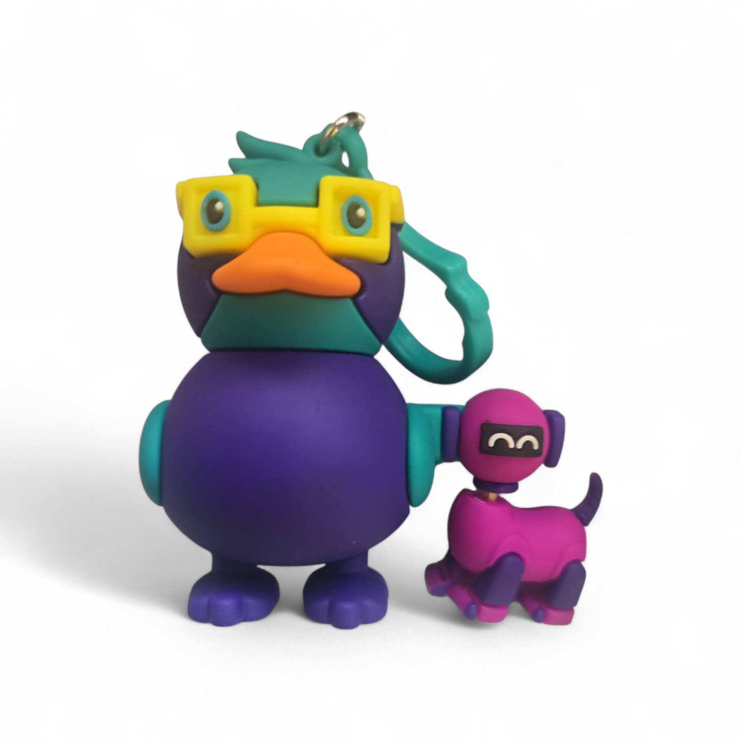 American Heart Association Kids Heart Challenge Wylie & Bingo Character Keychain