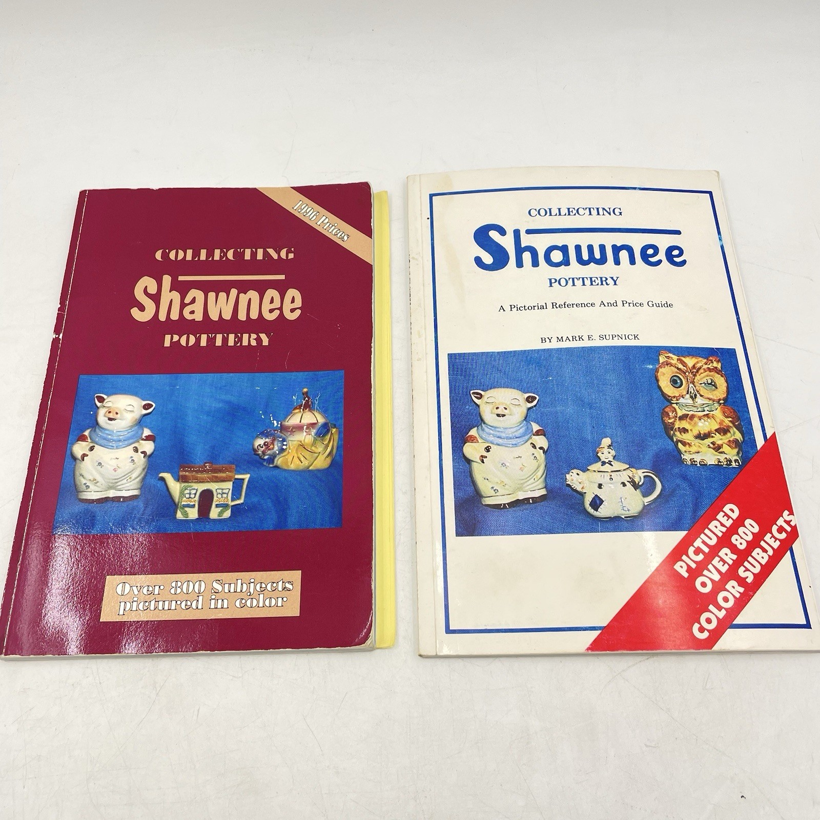 Collecting Shawnee Pottery A Pictural Reference and price Guide Lot Of 2