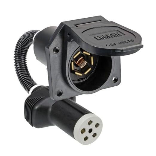  Towpower 8536200 Wiring Adapter, 6-Way to 7-Way, 6 Ft. full extension 