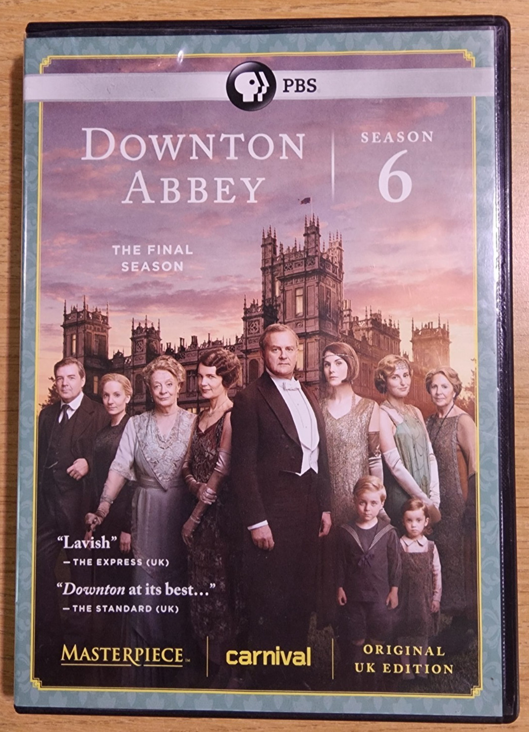 Downton Abbey Season 6 (DVD, 2015, Season 6) Hugh Bonneville, Michelle Dockery