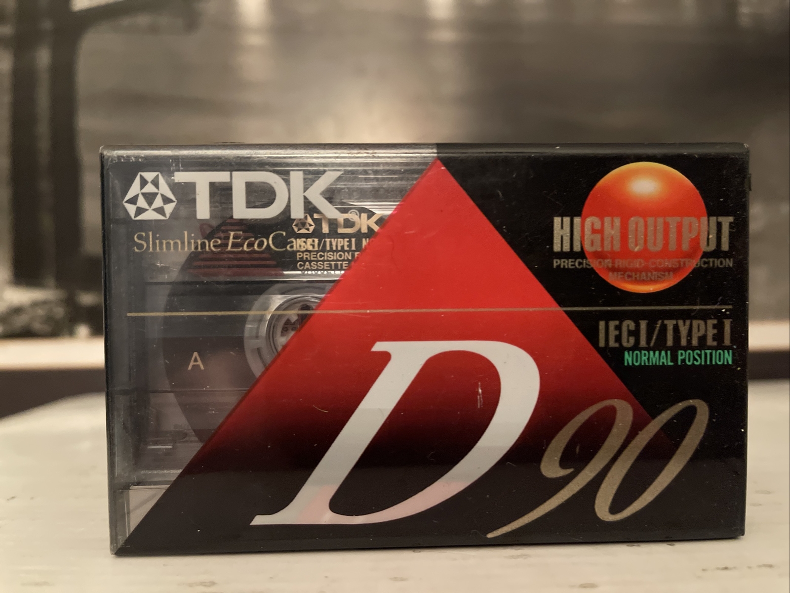 TDK D90 High Output Blank Audio Cassette Tape Sealed New