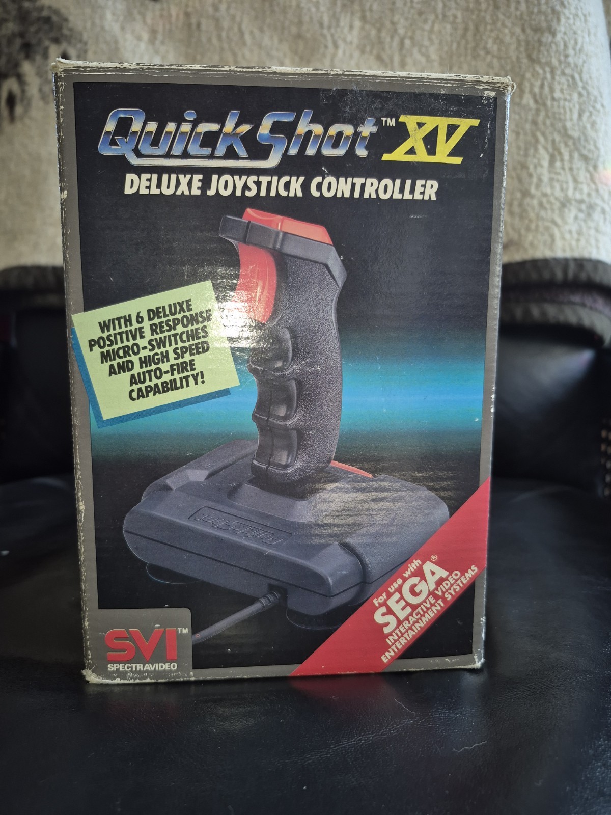 Sega Quickshot XV Joystick Controller In Original Box