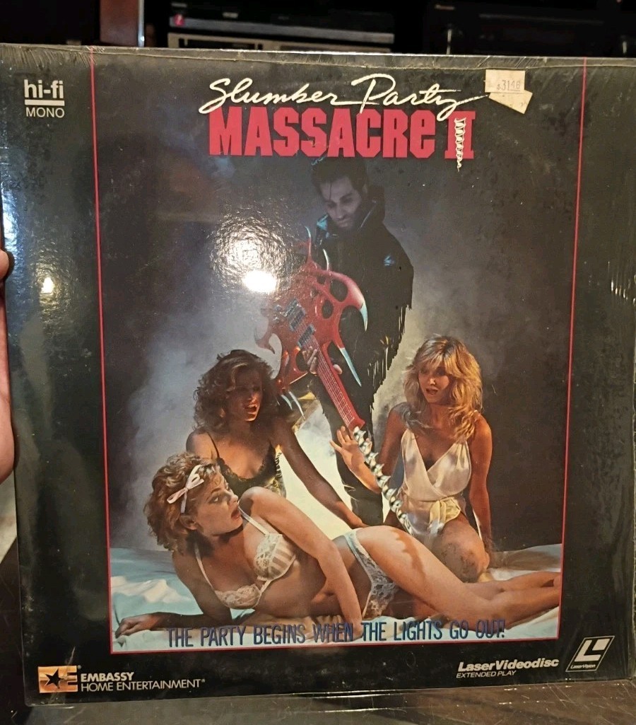 Slumber Party Massacre 2 Laser Disc