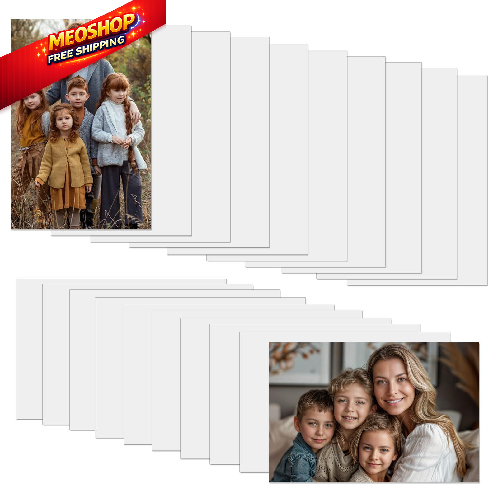 20 Pcs Sublimation Metal Photo Blanks 8x10 Inch 8"x10", 20 PCS 