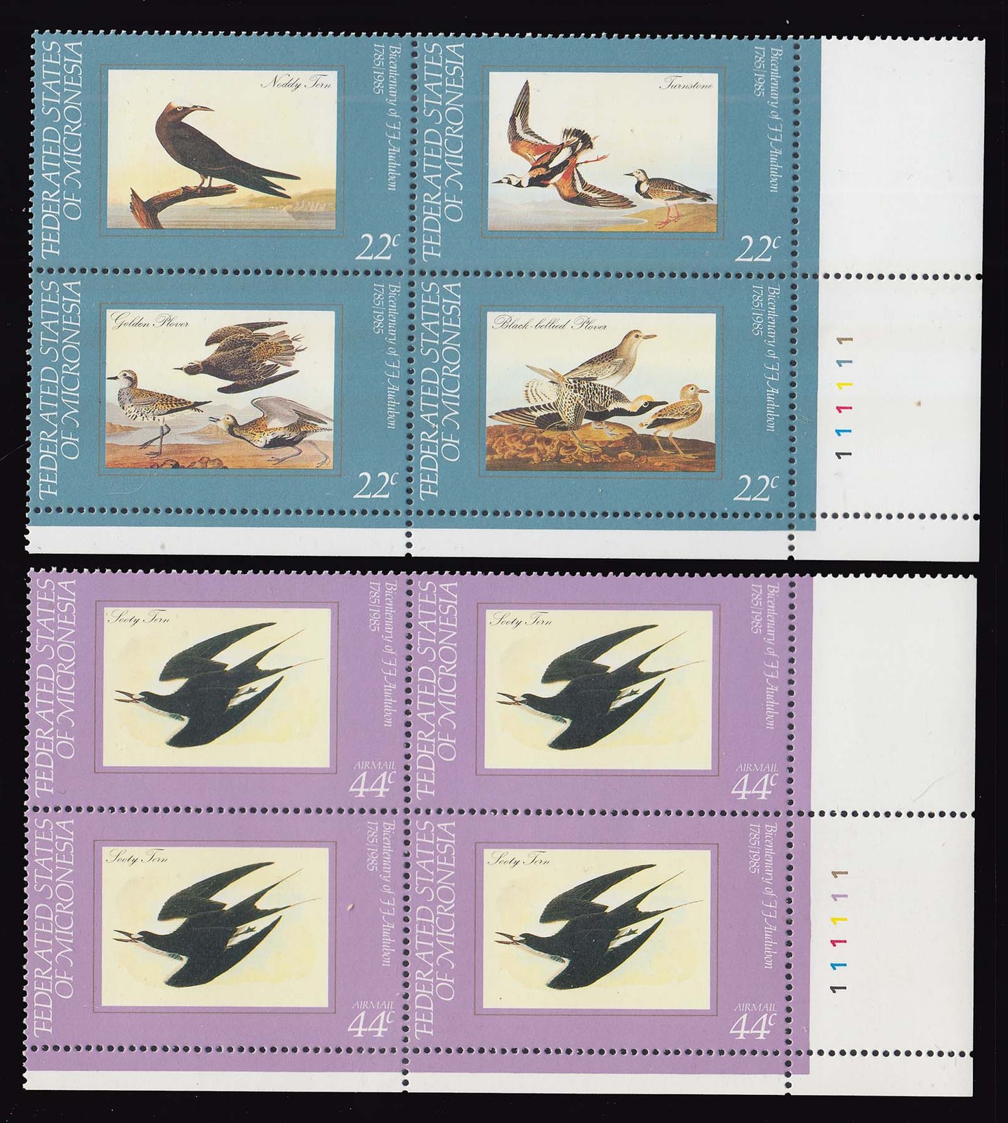 Micronesia Scott 28a, C15 Mint never hinged.