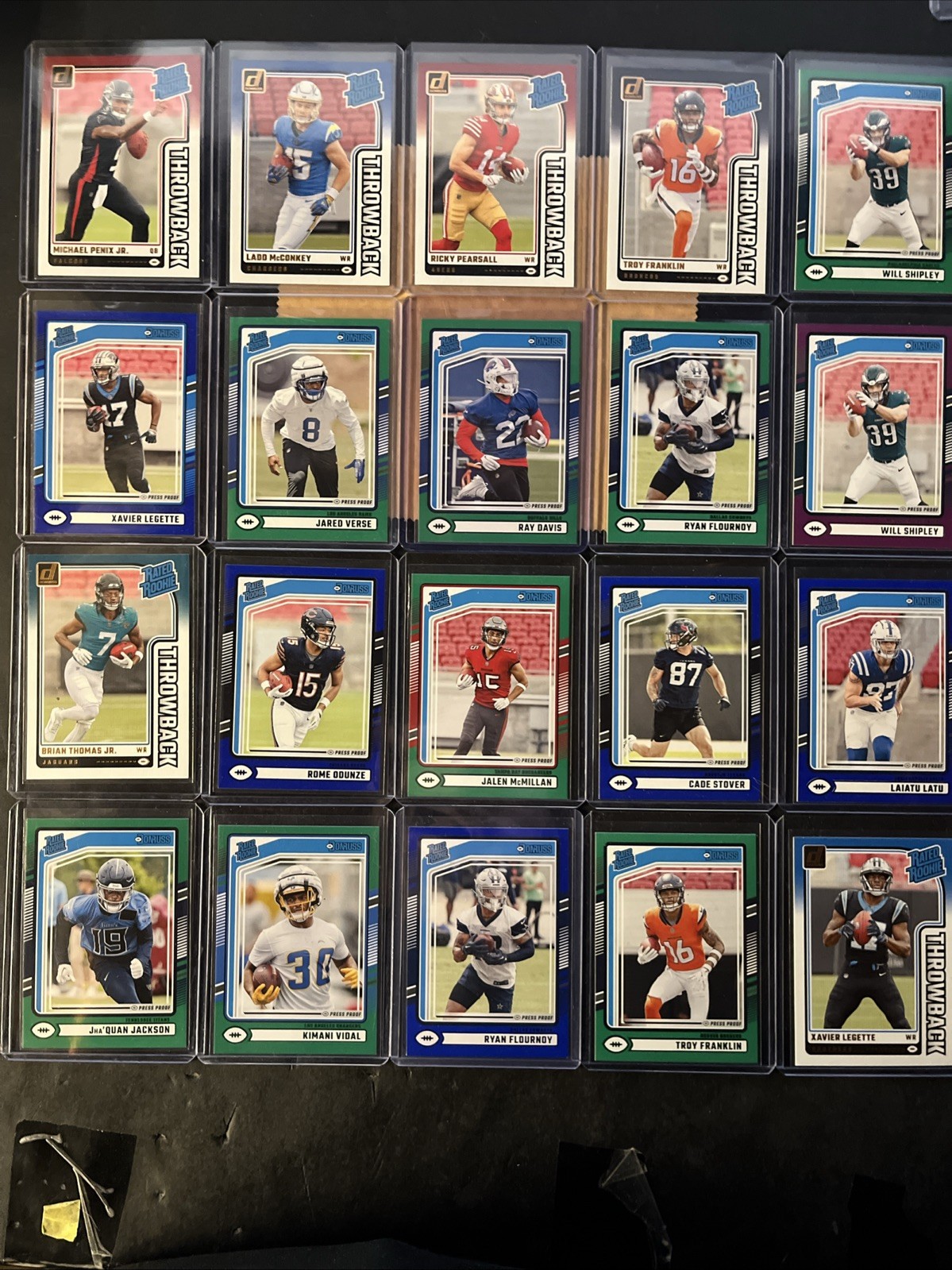 2024 Panini Donruss Rookie Lot of 20. R13