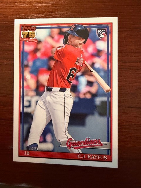 2026 Topps 1991 Anniversary CJ Kayfus