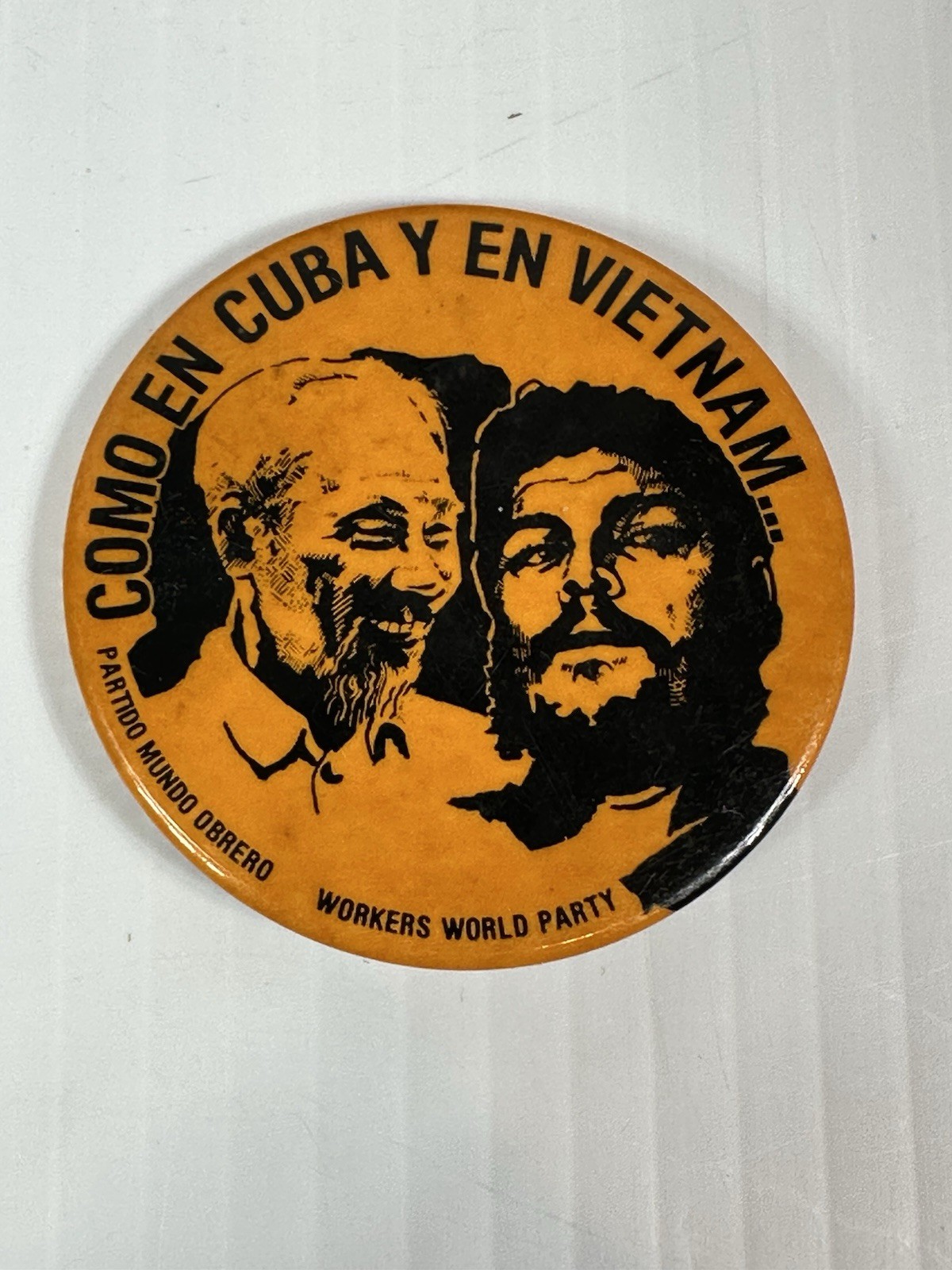Workers World Party Buttons As In Cuba An In Vietnam Fidel Castro Che Guevara