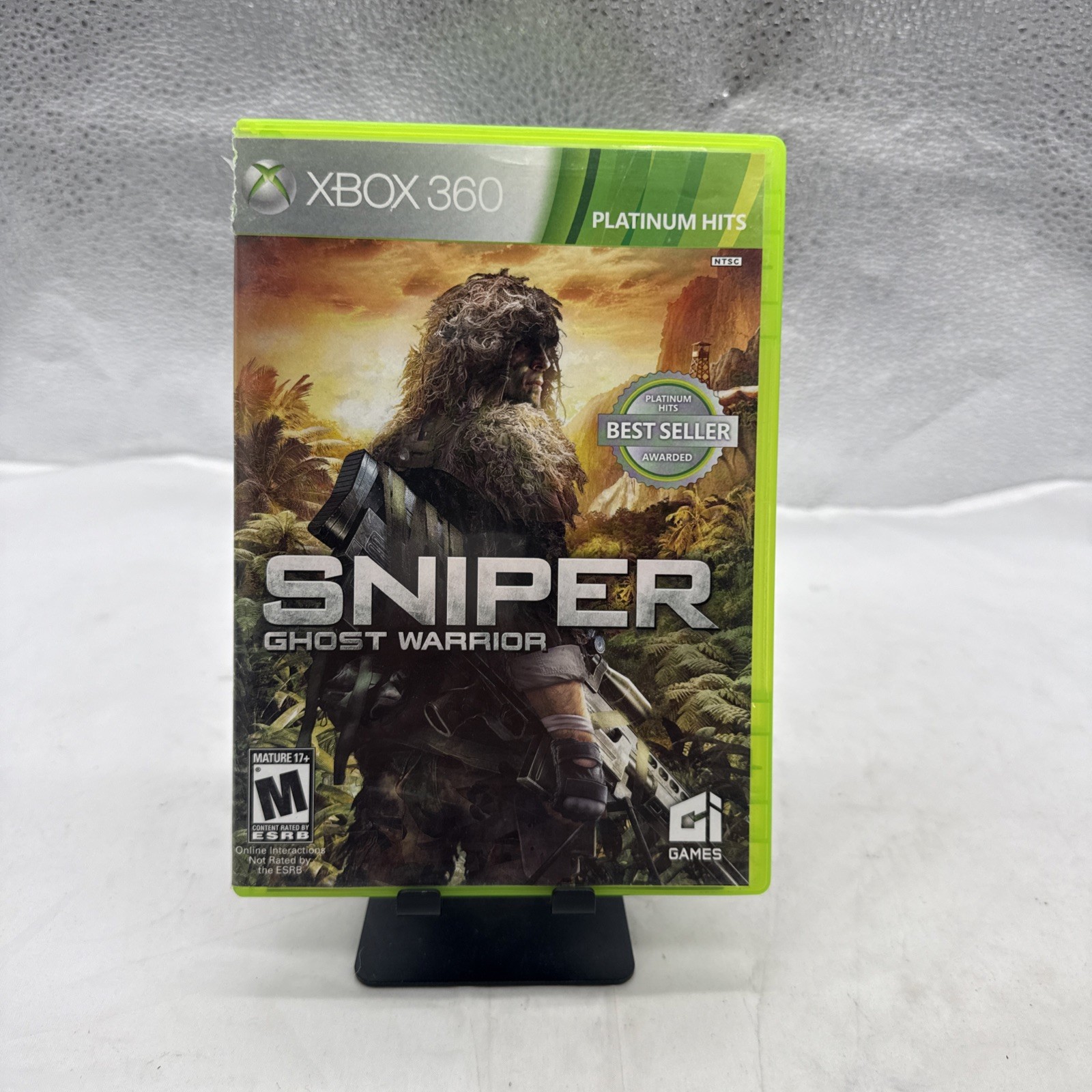 Sniper: Ghost Warrior (Xbox 360) Platinum Hits CIB COMPLETE