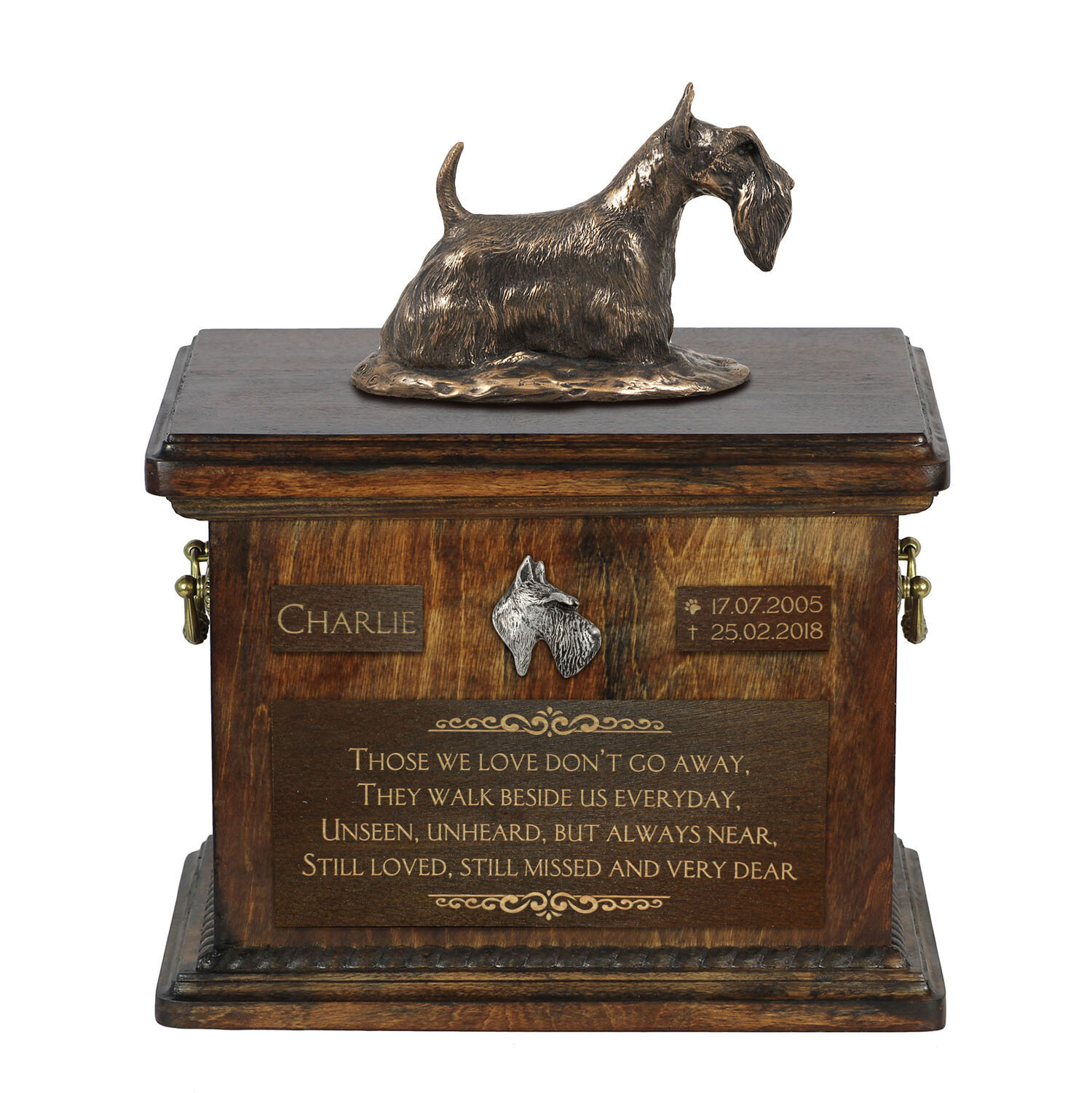 Scottish Terrier Little And Sign