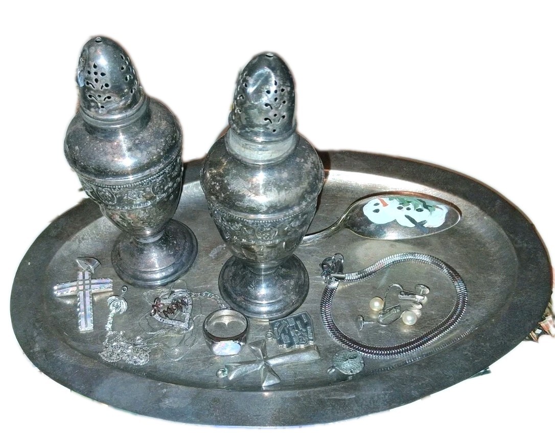 375.6 Grams of Sterling Silver Scrap Marked Unmarked 