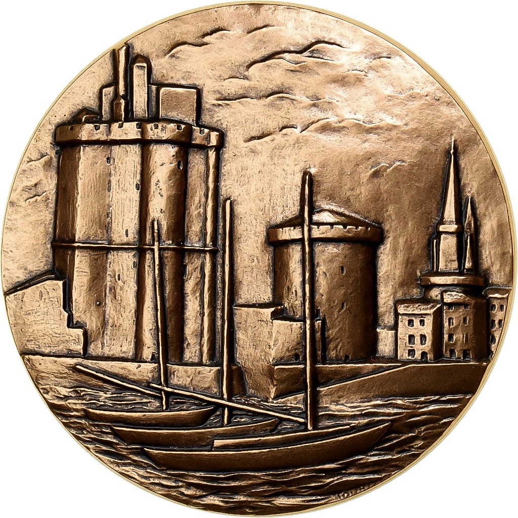 [#1525465] France, Medal, Ville de La Rochelle, Bronze, MS