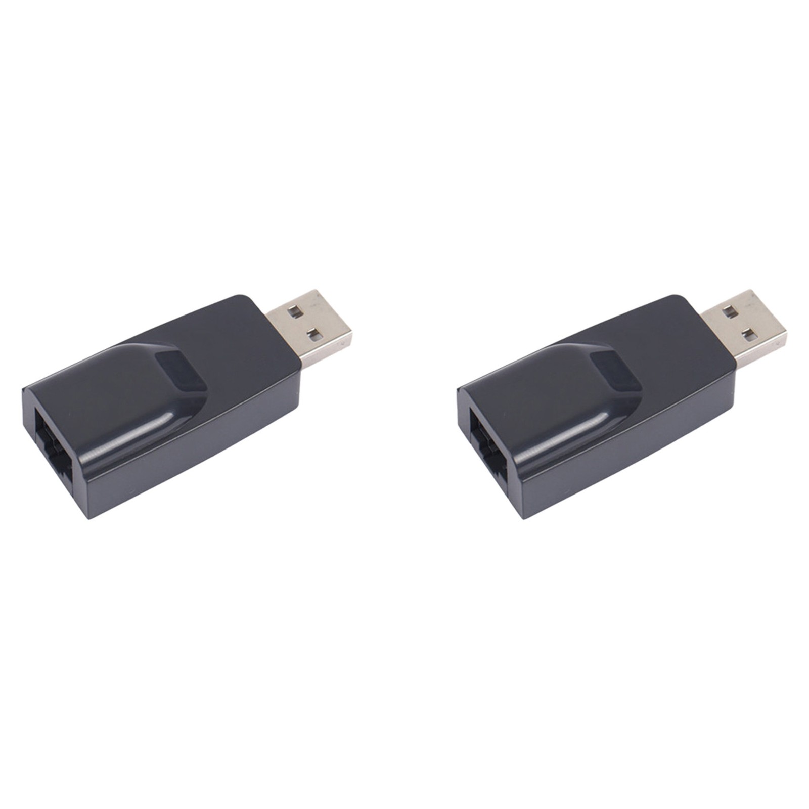 2X USB to RJ45 LAN Ethernet Adapter 100Mbps USB2.0  Card for PC Laptop9881