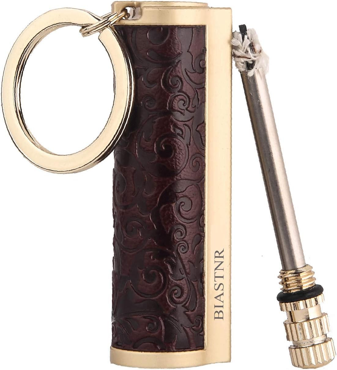 Permanent Match,Keychain Matchstick Fire Starter Immortal Lighter,Flint Match St