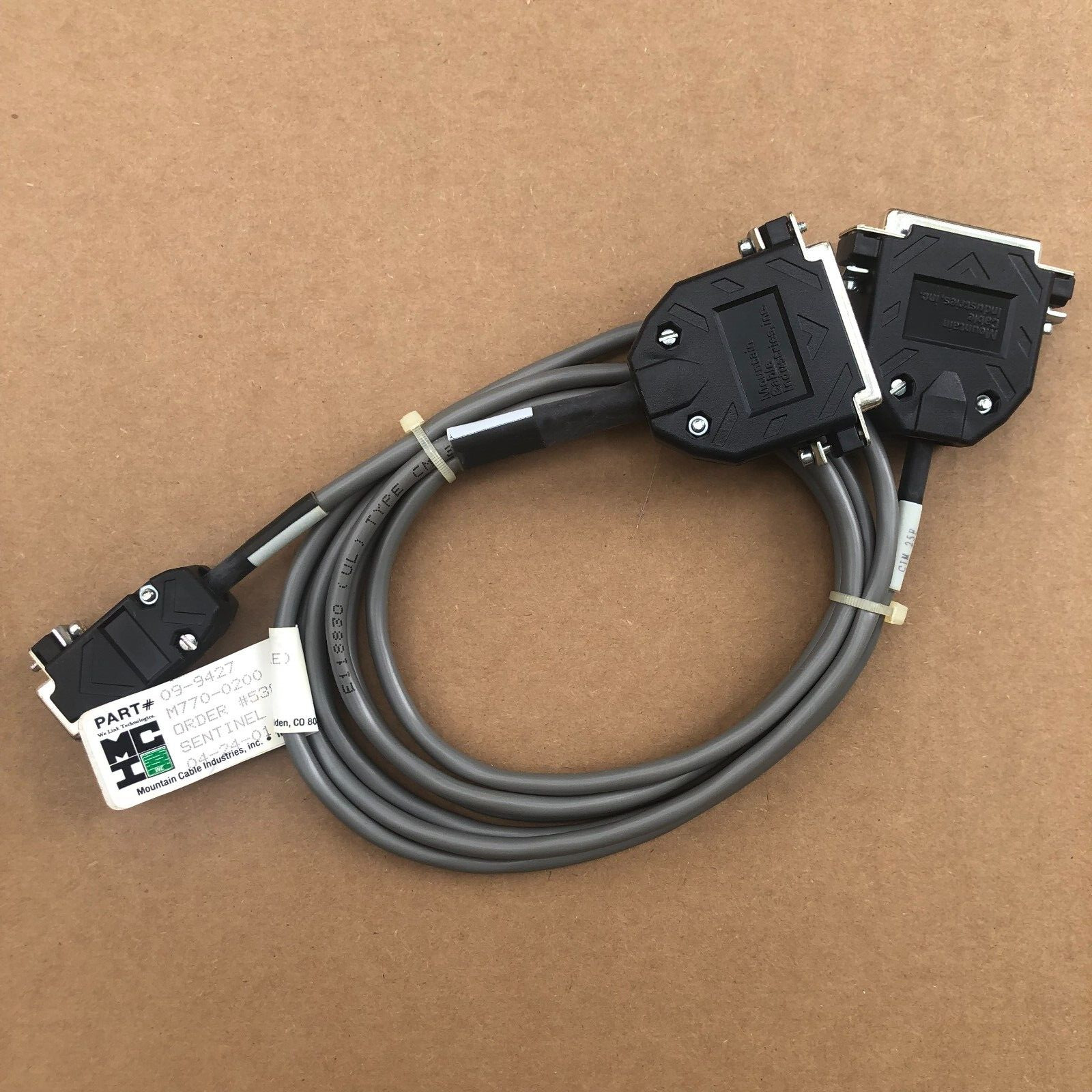 Sentinel Systems Part Number: 09-9427 Cable Splitter Serial 