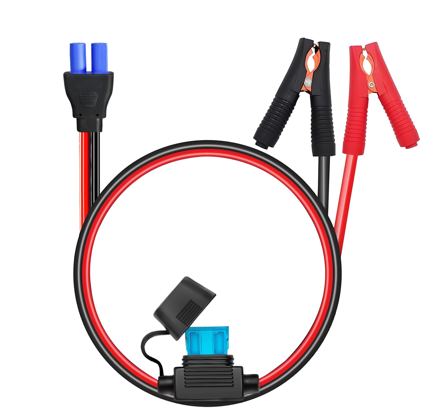 ZHOFONET 10AWG EC5 Jump Starter Cable with Battery Alligator Clip to 