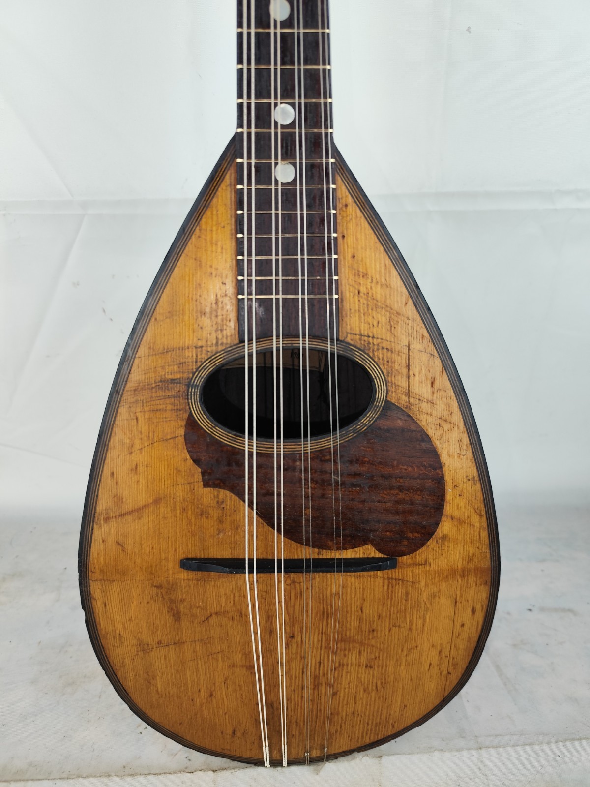 Mandolin 4/4 Paolo Fonzetti 1900 Rome 21 Slats 曼陀林 만돌린マンドリン