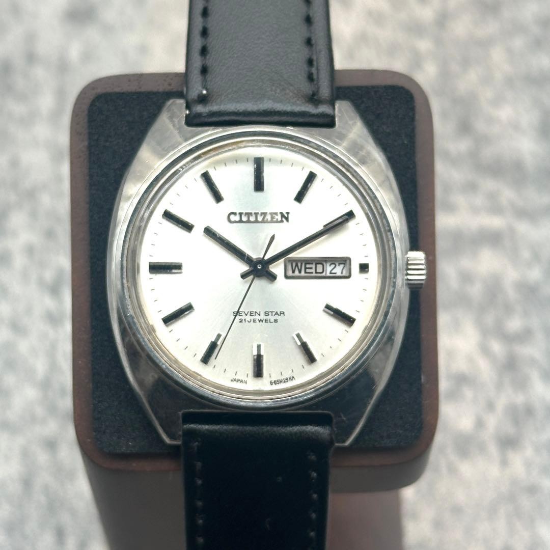 1970S Citizen Seven Star 21 Jewels Automatic Winding Day Date