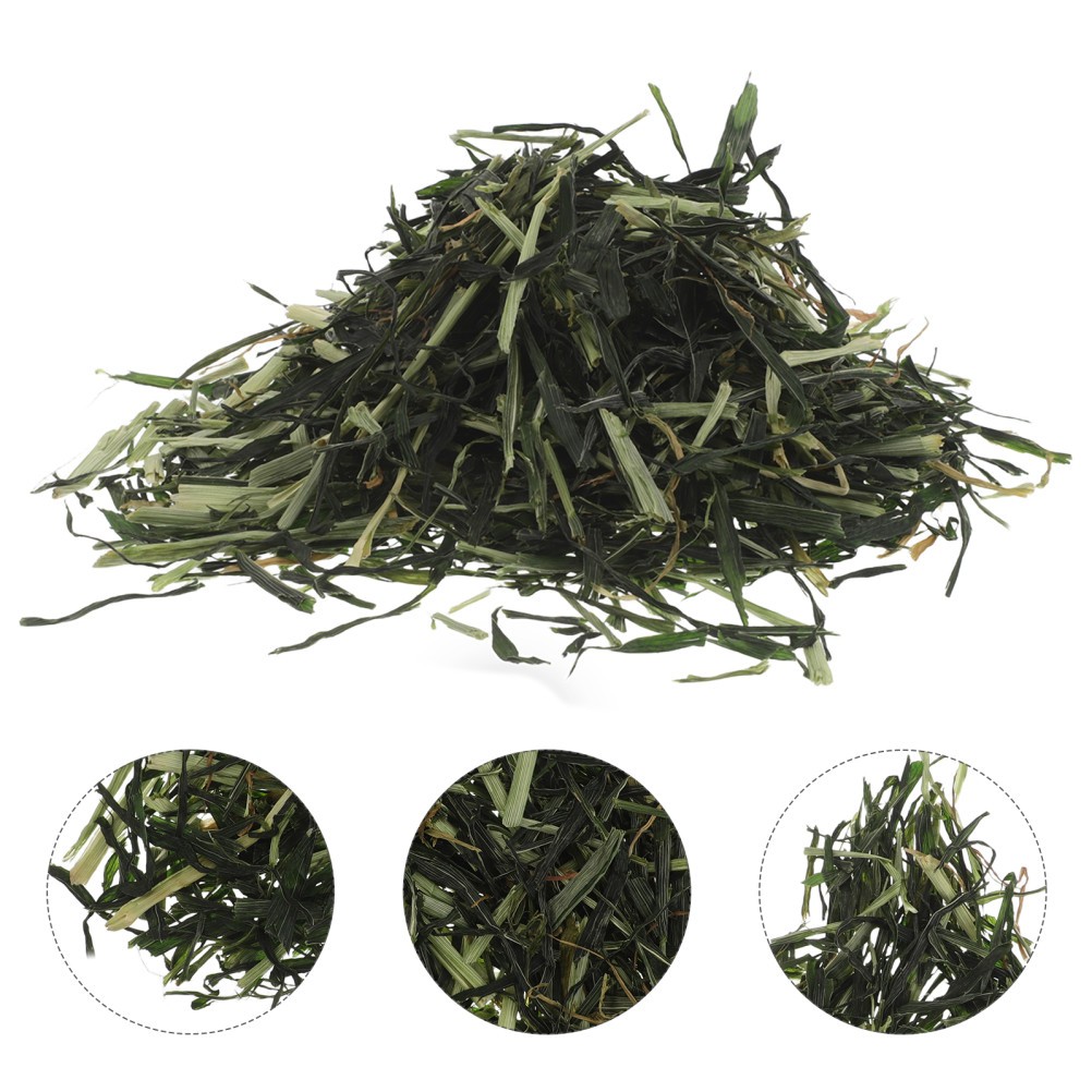  1 Bag Natural Hay Food Barley Grass for Rabbit Guinea Pig Chinchilla High-Fiber