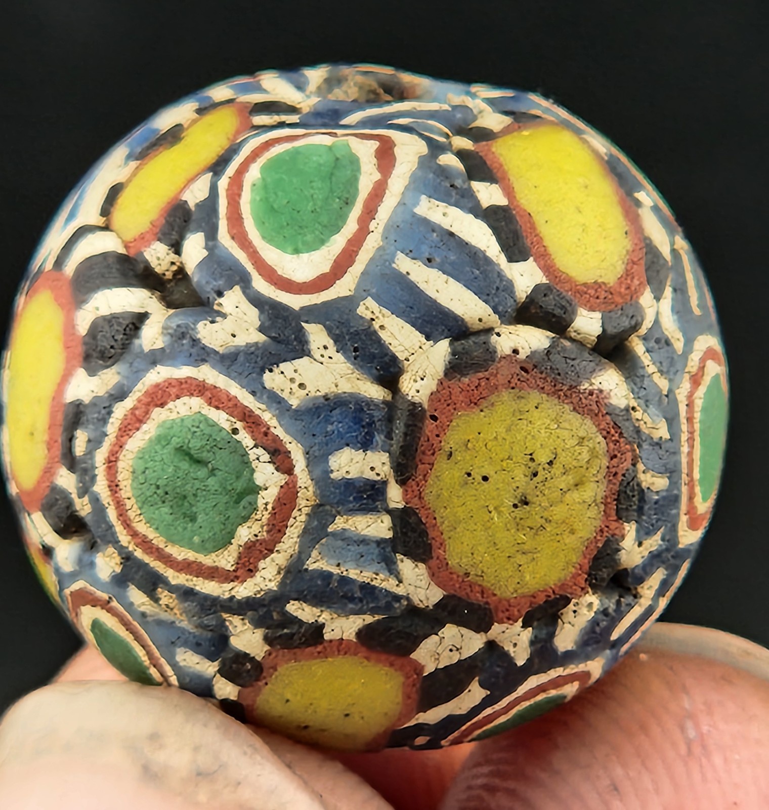 beautiful Venetian Antique african glass beads old Beads