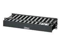 PANDUIT-New-WMPSE _ HORIZ CABLE MANAGER FRONT REAR 1 RU BLK PK 1