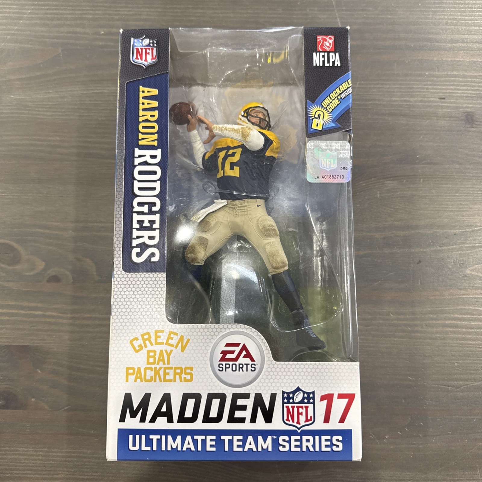 Aaron Rodgers McFarlane’s Madden 17 Ultimate Team Series Acme Packers Figurine