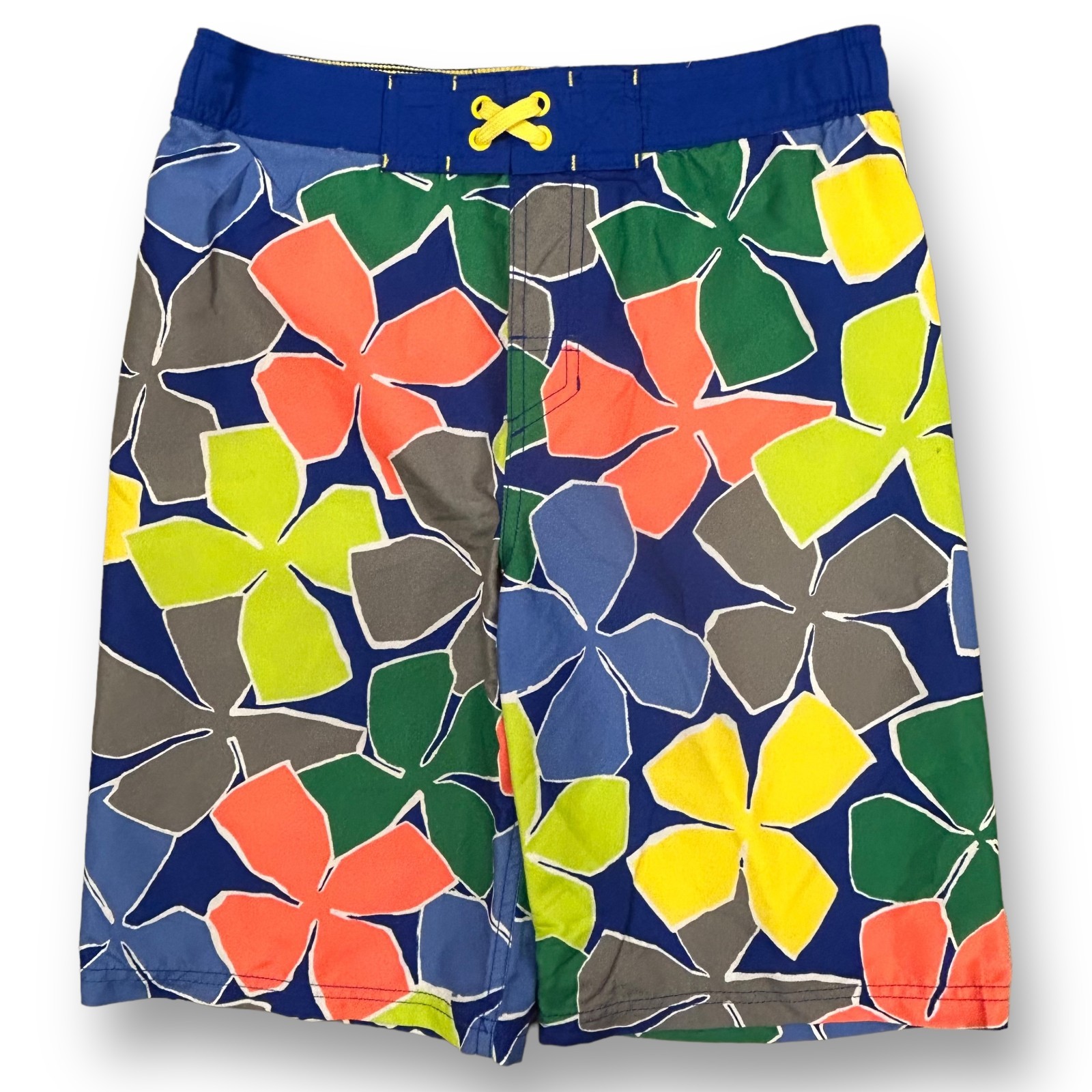 Youth Boys Swim Trunks Size 16 YXL Elastic Waist Band Board Shorts with Pocket