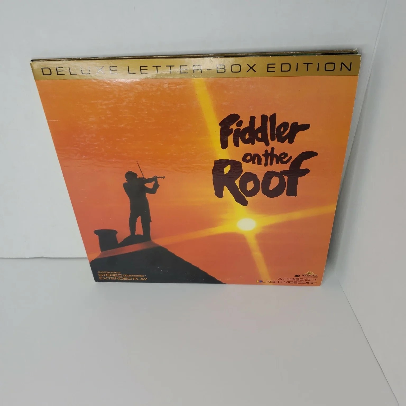 Fiddler on the Roof LaserDisc 1971 Musical Deluxe Letter-Box MGM