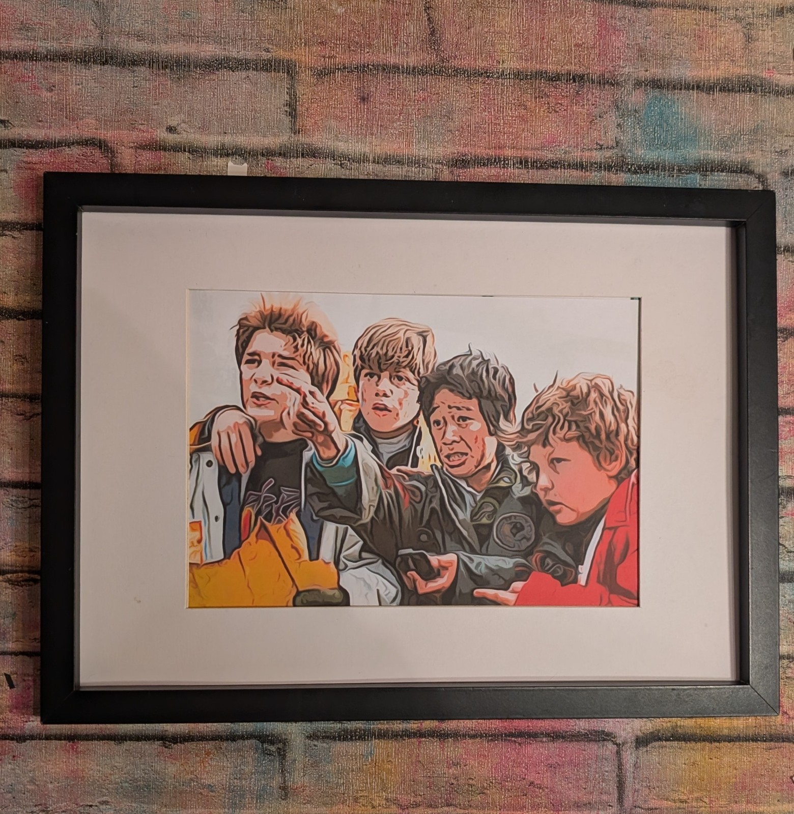 Goonies Cult Film Pop Art Tribute Print