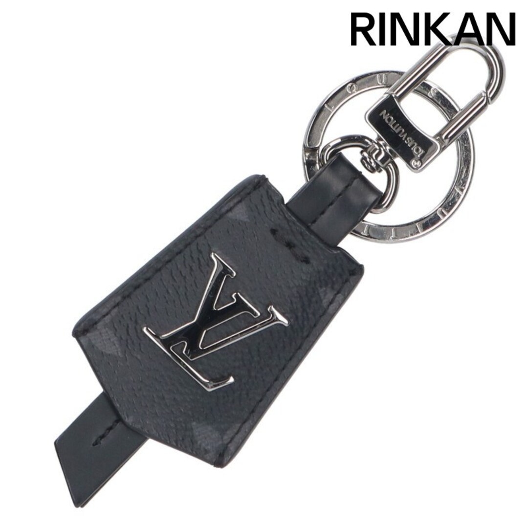 Louis Vuitton M63620 Polclair Cloche Monogram Eclipse Bag Charm Men's Used 0803d