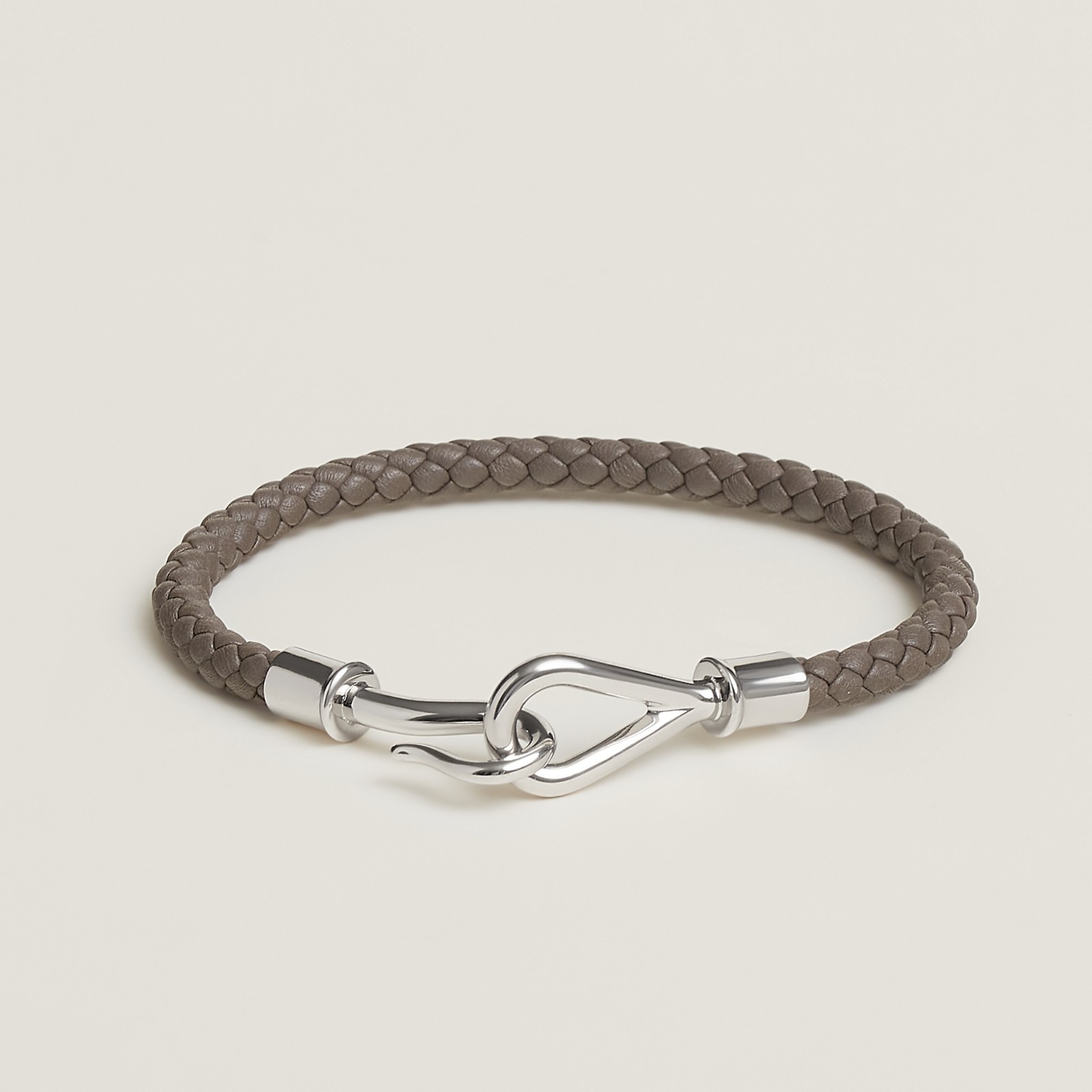 Men's Hermes Brown Jumbo H Bracelet sz T6/8.4in worn ~5x  Retails $450