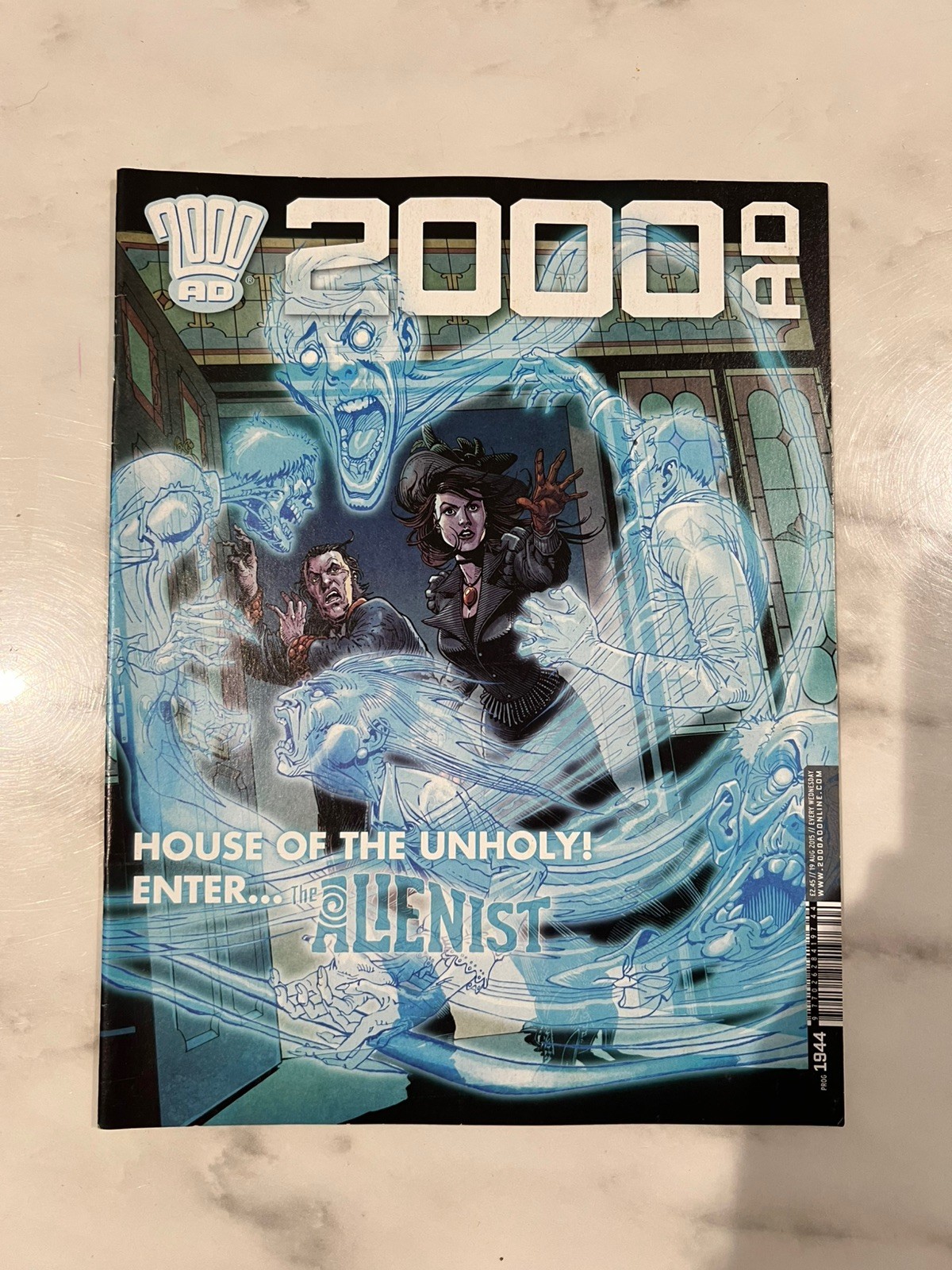 2000 AD Comic - PROG 1944 - Date 19/08/2015 - UK Paper Comic