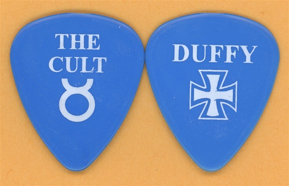 The Cult Billy Duffy Vintage Guitar Pick - 2006 Reunion Tour
