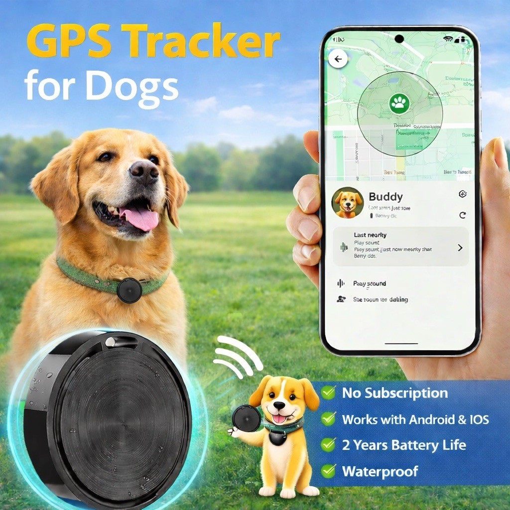 GPS Pet tracker locator For iOS And Android Devices