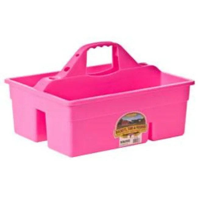 Miller Manufacturing Little Giant Duratote Hot Pink Tote Box