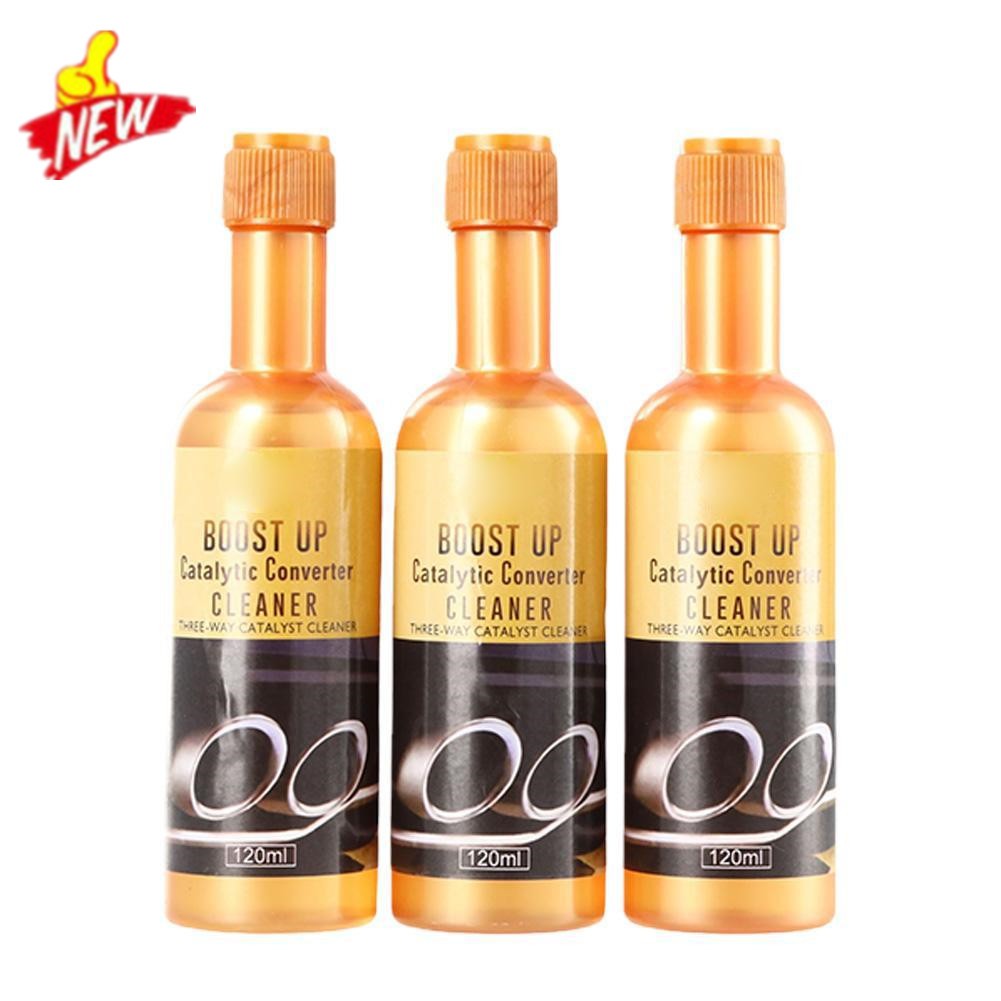 3PCS Boost Up Vehicle Engine Catalytic Converter Cleaner Cleaning Deep/U.S