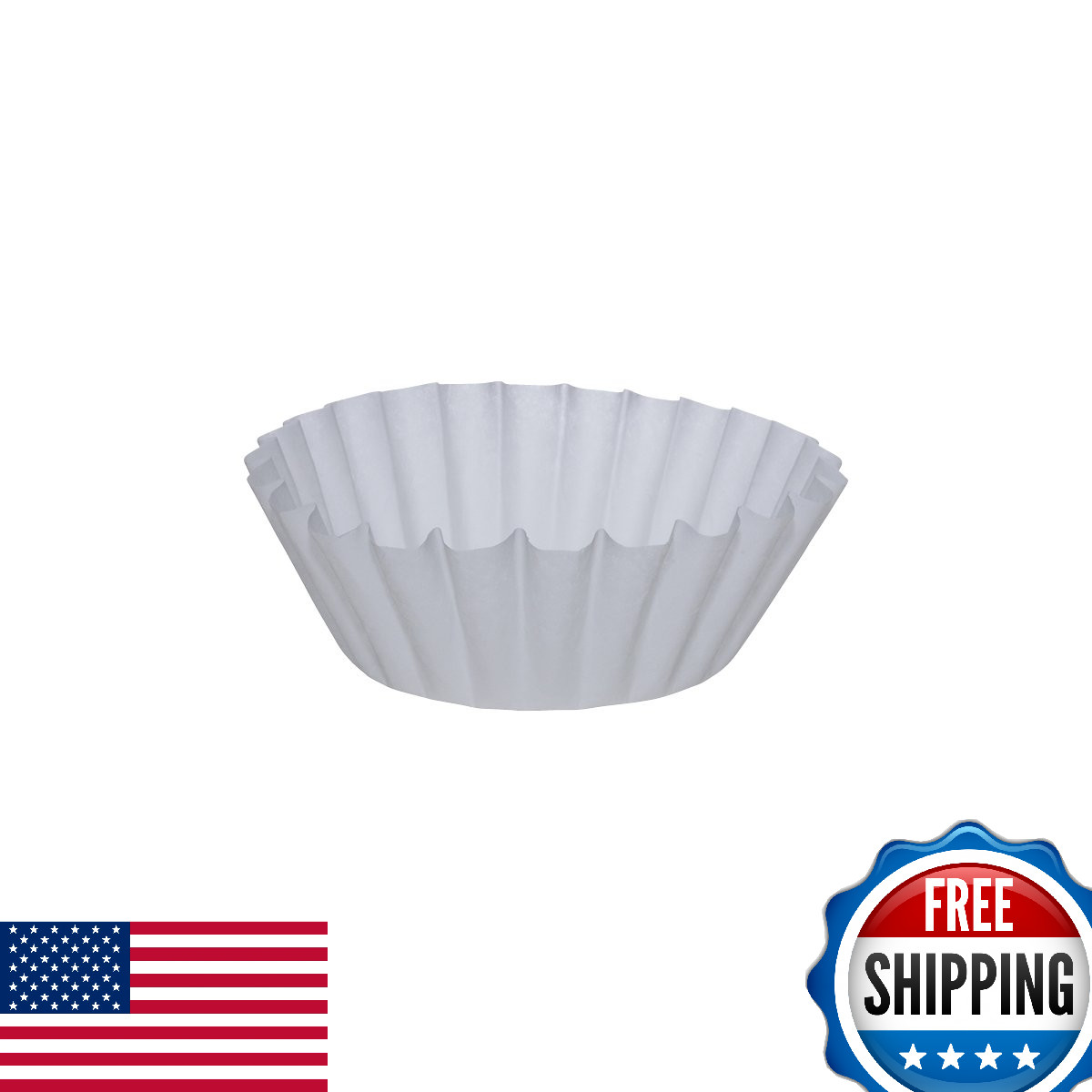 Wilbur Curtis CR-10 Commercial Coffee Filters 9.75x4.50 (1000 Pcs)