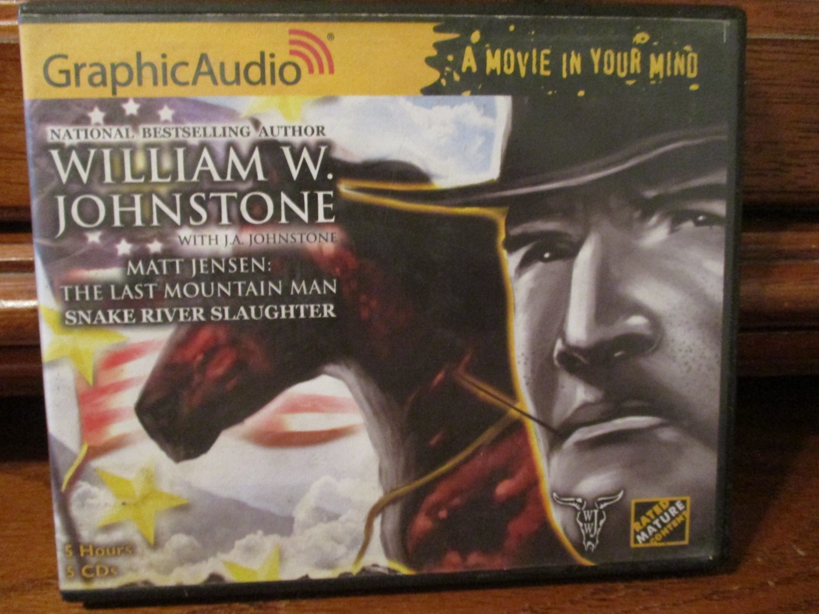 William W. Johnstone "Matt Jensen Last Mtn Man, Snaker River Slaughter CD's