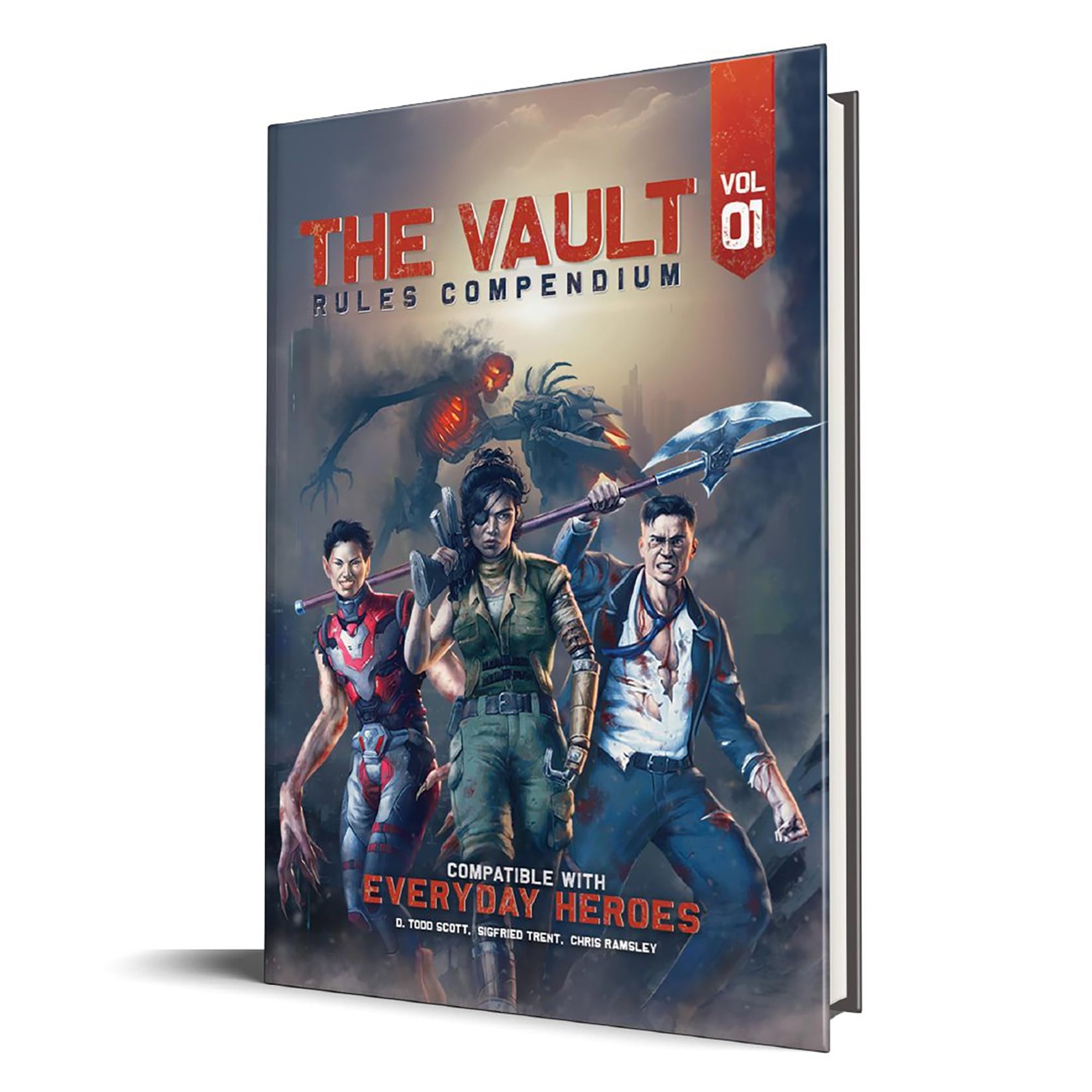 Evil Genius Games The Vault Rules Compendium Vol 1 Everyday Heroes