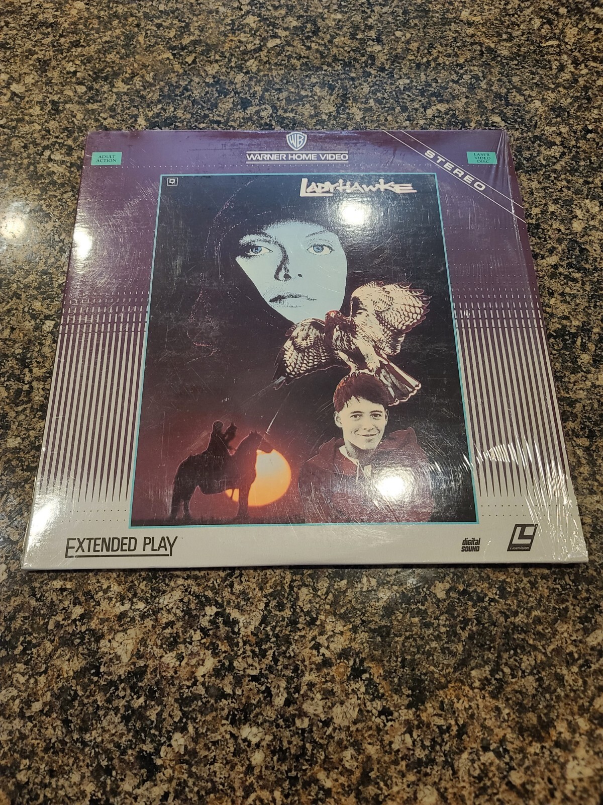 Ladyhawke Laserdisc LD 1985 Matthew Broderick 80s Michelle Pfeiffer 1985